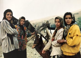 Iran-near Hamadan-girls-nomad