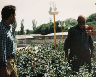 Iran-Maragheh-garden-gardener