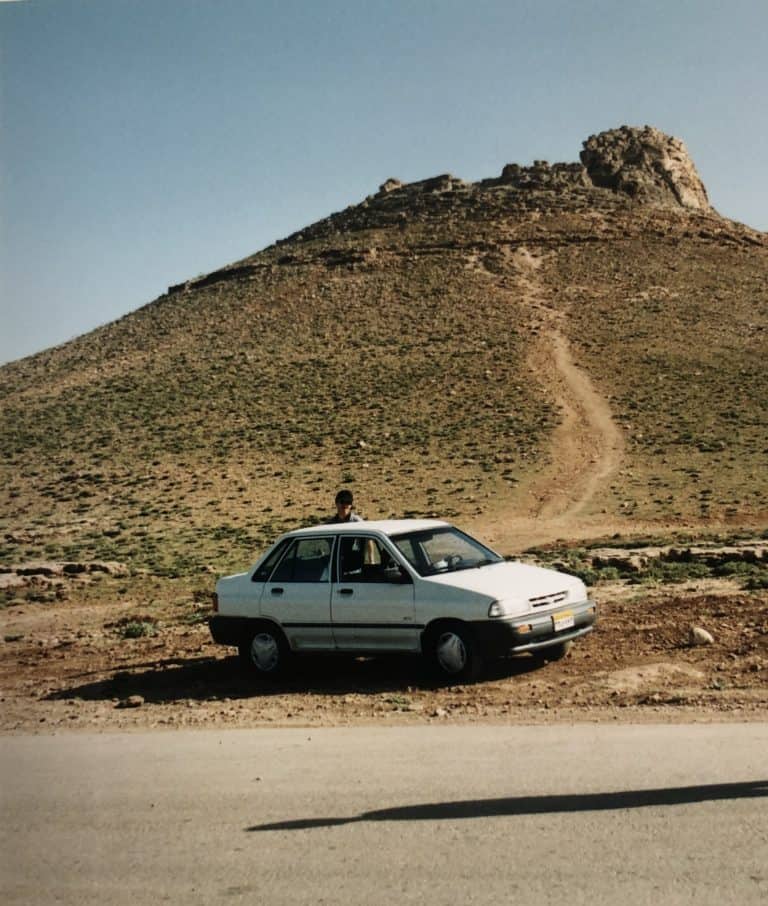 Takab-Irán-ruínas-Salomón-excursion-coche