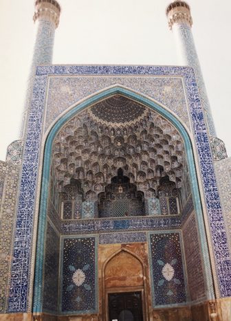 Iran-Isfahan-Imam Square-Imam Mosque-entrance