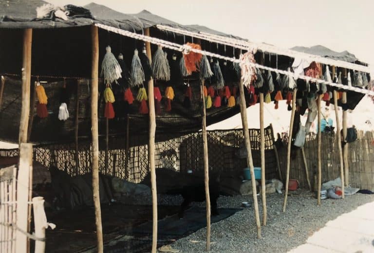visit the tents of Qashqai people