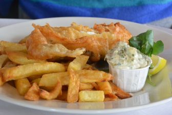 England-Whitstable-restaurant-Royal Native Oyster Stores-fish and chips