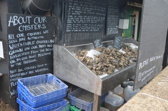 イングランド　ウィッツタブル　港　牡蠣屋