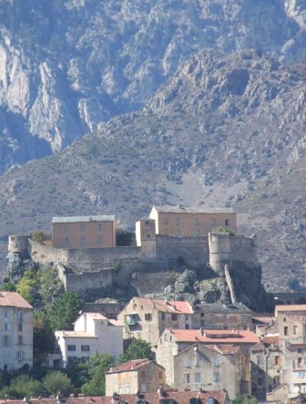 the picturesque town of Corte