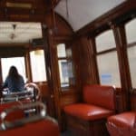 inside the Oporto's tram