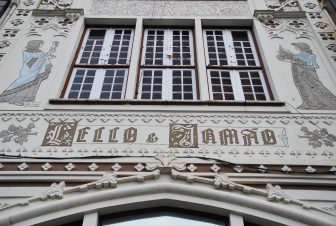 the elaborate design of Lello Bookstore in Oporto