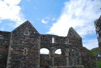 Isle of Staffa is made of stone pillars