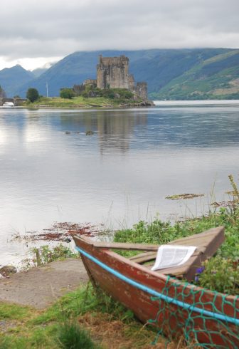 Eilean Donan Castle on the water
