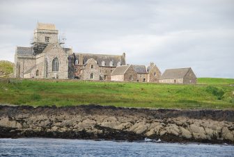 Isle of Staffa is made of stone pillars