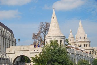 Fisherman's Bastion on the hill of Buda