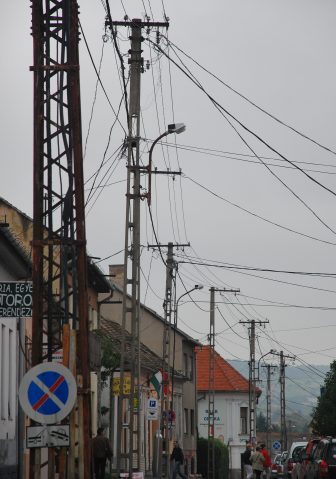 Una strada di Keszthely