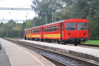 at the Keszthely station