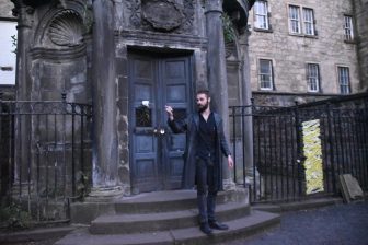 the tour guide of the graveyard tour
