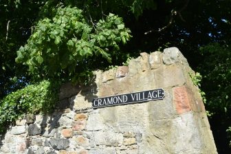 the sign of Cramond Village