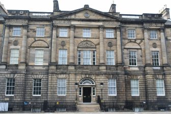 Bute House in the new town in Edinburgh