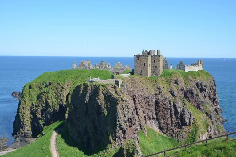 Il magnifico panorama del Castello di Dunnottar