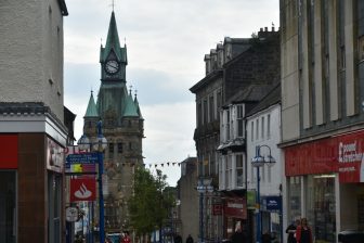 The center of Dunfermline