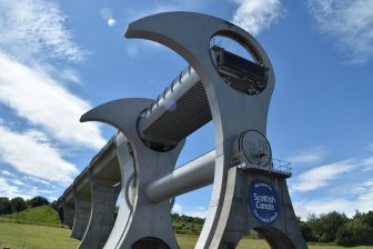 Falkirk Wheel at rest