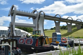 some tourist facilities at Falkirk Wheel