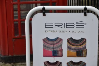 ERIBÉ sign in a street in Melrose