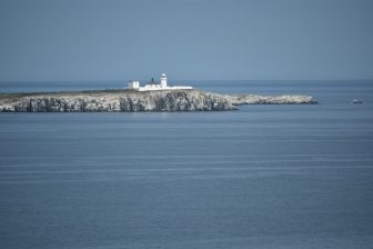 ノーサンバーランドの海の風景