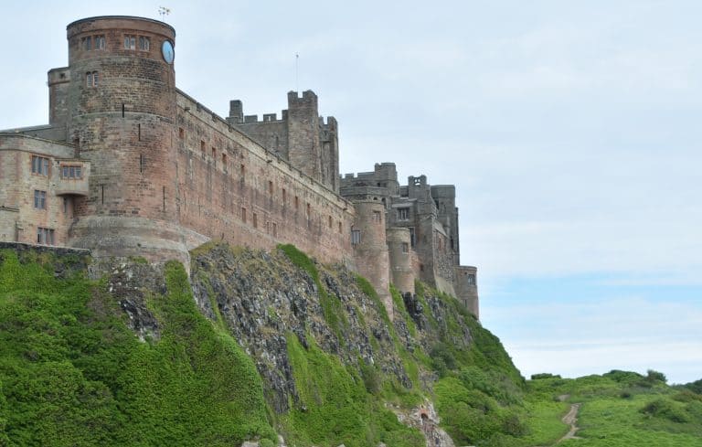 Pesce per pranzo ed un panorama desolato a Northumberland