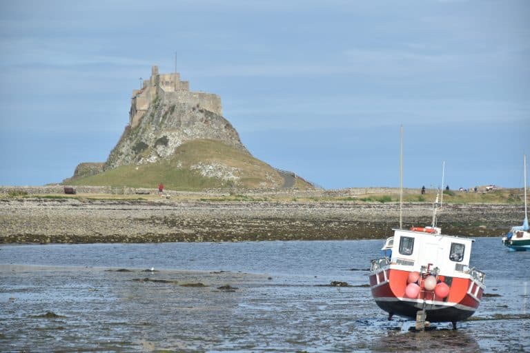 La bonita Holy Island