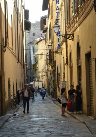 Una strada del centro