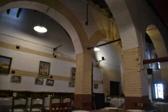 inside Molino de la Romera, Carmona's restaurant