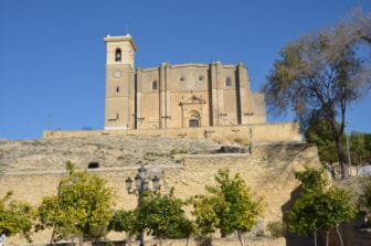 Osuna's top attraction, Colegiata de Osuna on the hill