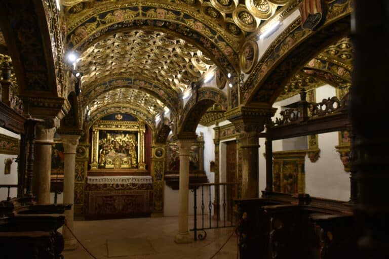 The gorgeous church and the monastery of a small nun