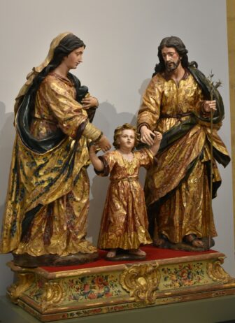 a family portrait of Christ in Colegiata, the attraction in Osuna