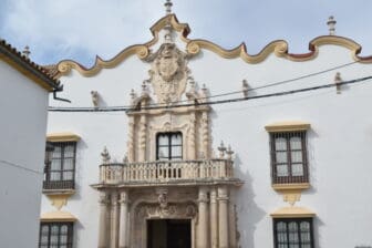 オスナのお屋敷ホテル、Palacio Marques de la Gomeraの外観