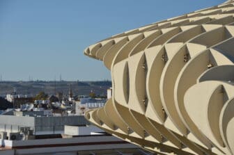 the mushroom in Seville and the view