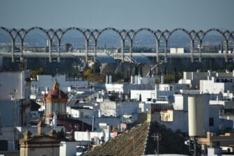 view from the 'mushroom' in Seville