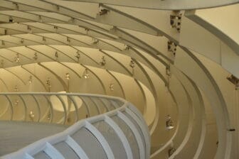 inside the structure of 'mushroom' in Seville