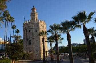 Golden Tower in Seville