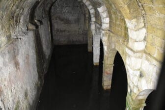 the cistern in the monastery of Sao Vicente de Fora in Lisbon
