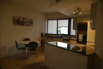 the kitchen in Airbnb in Lisbon