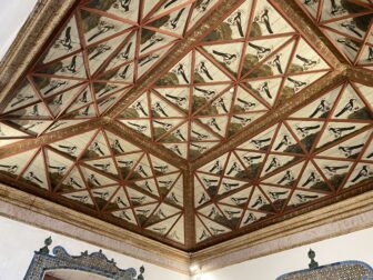 "Magpie Room" in Sintra National Palace in Portugal