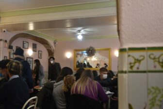 inside the cake shop, Piriquita in Sintra