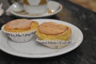 the cake called Pastel de Sintra in Piriquita in Sintra