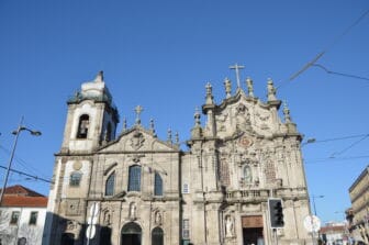 two churches seen during the tuk-tuk tour in Oporto