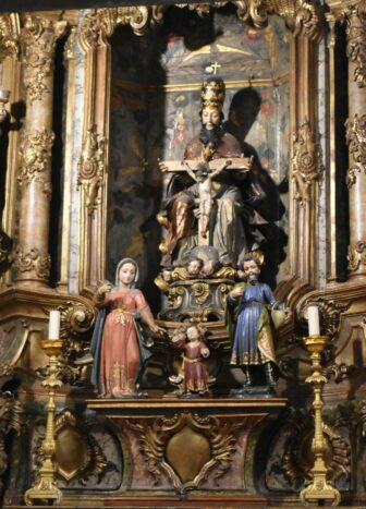 the chapel with God in the cathedral in Braga