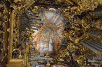 ブラガの大聖堂にあるマリアとヨセフの結婚式の天井画