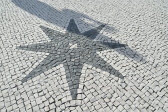 the ground of Sanctuary of Our Lady of Sameiro in Braga