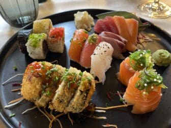 ポルトのレストラン、Wish Sushi の「フリースタイル」寿司