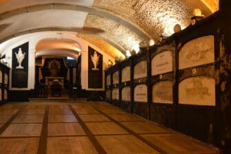 catacombs of Church of San Francisco in Oporto