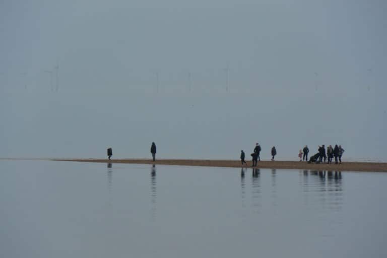 Fantastic sight along the sea