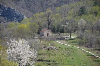 a small chapel outside of the premises of Bachkovo Monastery